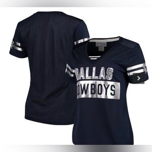 Dallas Cowboys Lotus V-Neck Jersey